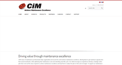 Desktop Screenshot of cimmaintenance.com